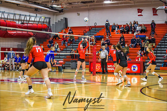 Centennial vs Cambridge Isanti Girls Varsity Volleyball 184