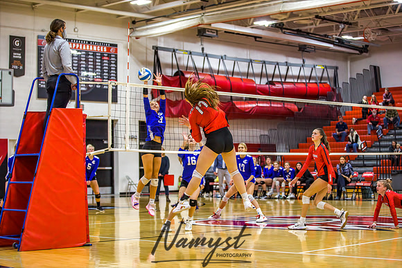 Centennial vs Cambridge Isanti Girls Varsity Volleyball 186