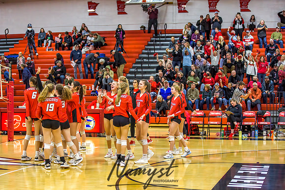 Centennial vs Cambridge Isanti Girls Varsity Volleyball 190