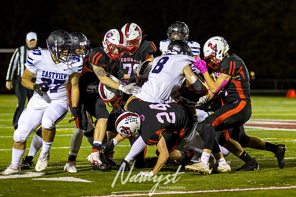 Centennial vs Eastview Varsity Football Game 082