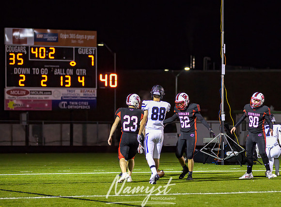 Centennial vs Eastview Varsity Football Game 418
