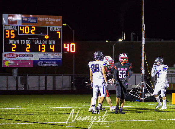 Centennial vs Eastview Varsity Football Game 419
