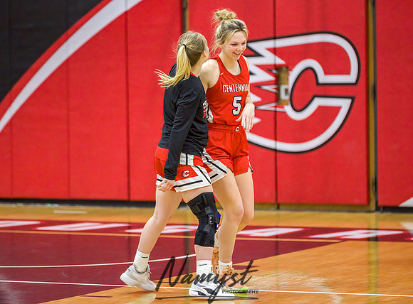 Centennial vs Spring Lake Park Girls Varsity Basketball 007