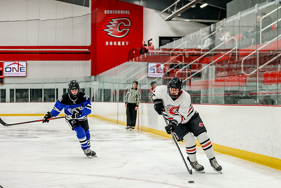 Centennial vs Roger JV Hockey 224