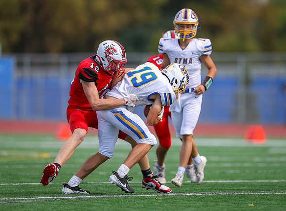 Centennial vs STMA JV Football 302