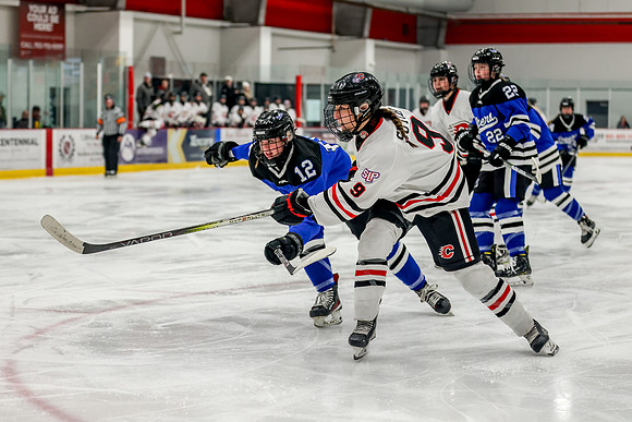 Centennial vs Roger Varsity Hockey 72