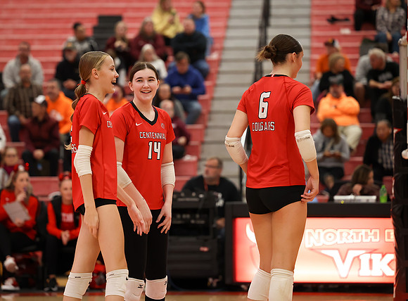 Centennial vs Anoka Girls Varsity Volleyball 165