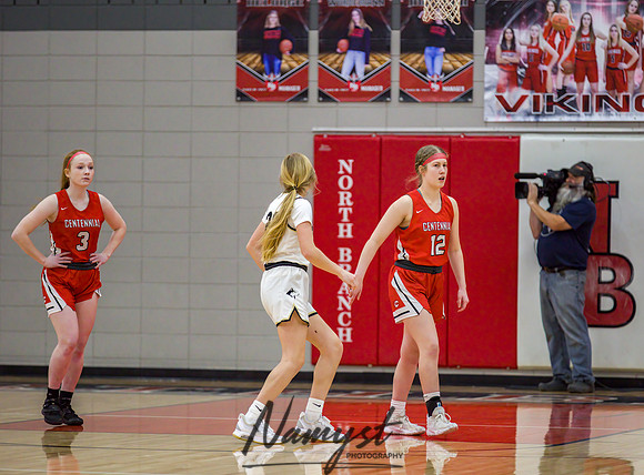 Centennial vs Andover Girls Varsity Basketball 164