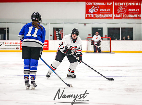 Centennial vs Owatonna JV Hockey 18