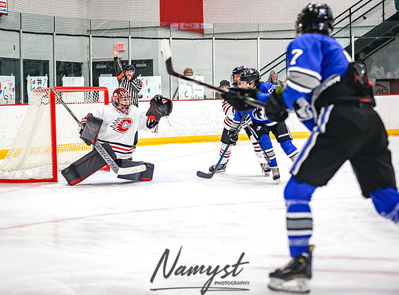 Centennial vs Owatonna Varsity Hockey 237