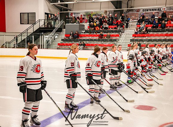 Centennial vs Owatonna Varsity Hockey 34