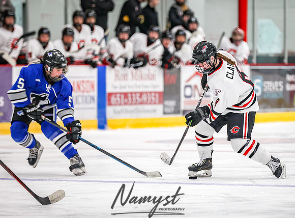 Centennial vs Owatonna Varsity Hockey 43