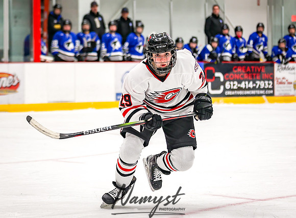 Centennial vs Owatonna Varsity Hockey 89