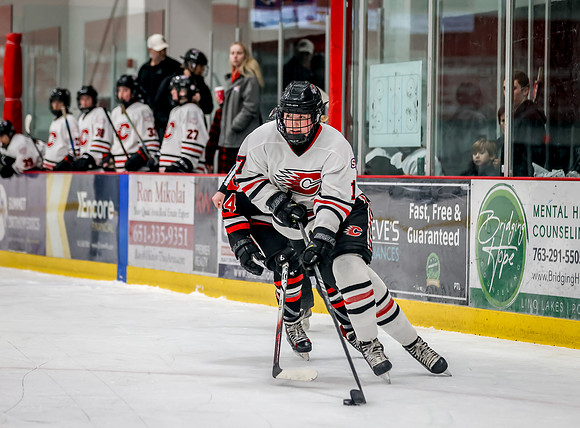 Centennial vs Elk River JV Hockey 81