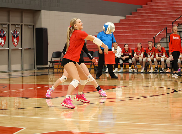 Centennial vs Anoka Girls Varsity Volleyball 337
