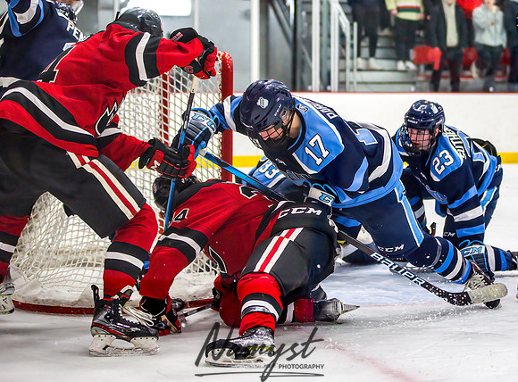 Centennial vs Blaine Varsity Hockey 458
