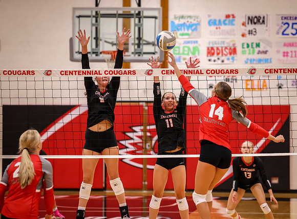 Centennial vs Duluth East Varsity Volleyball 86