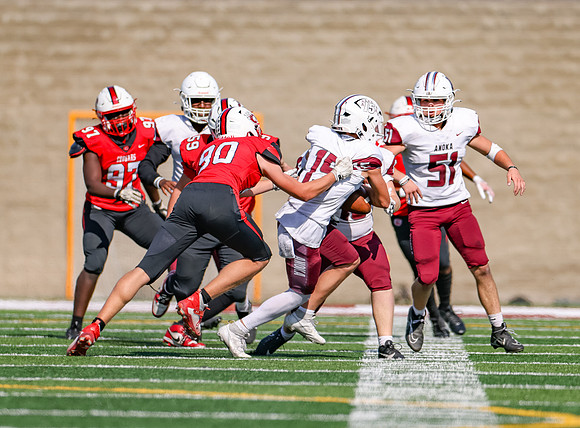 Centennial vs Anoka JV Football 1234