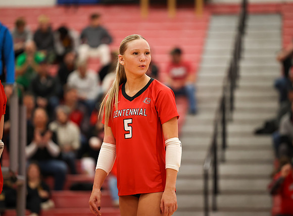 Centennial vs Anoka Girls Varsity Volleyball 223