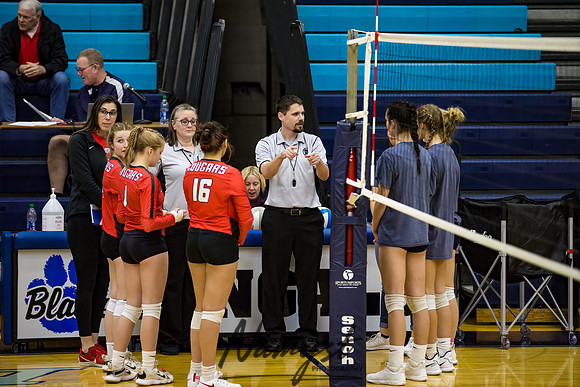 Centennial at Blaine Volleyball Game 007