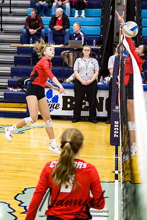 Centennial at Blaine Volleyball Game 015