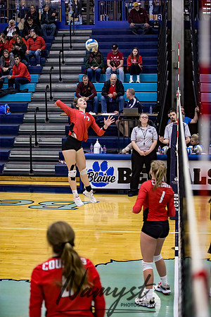 Centennial at Blaine Volleyball Game 014