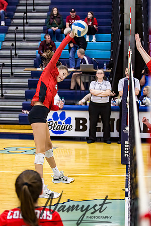 Centennial at Blaine Volleyball Game 017