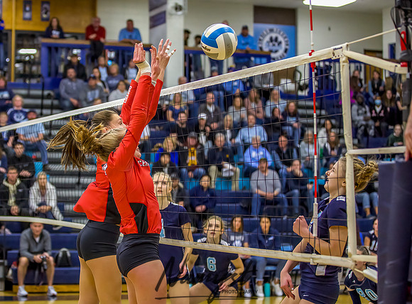Centennial at Blaine Volleyball Game 044