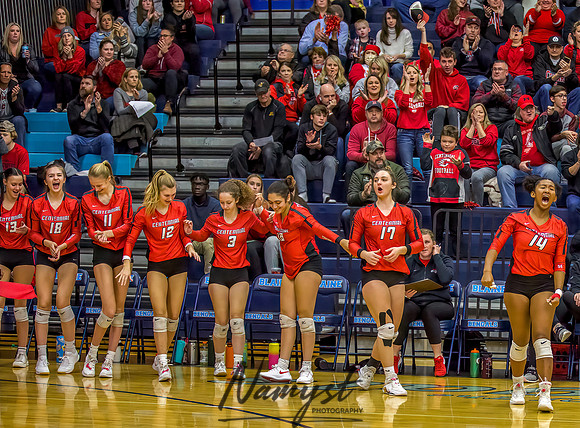 Centennial at Blaine Volleyball Game 047
