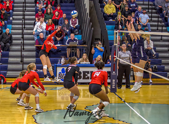 Centennial at Blaine Volleyball Game 051