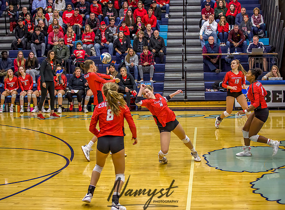 Centennial at Blaine Volleyball Game 048