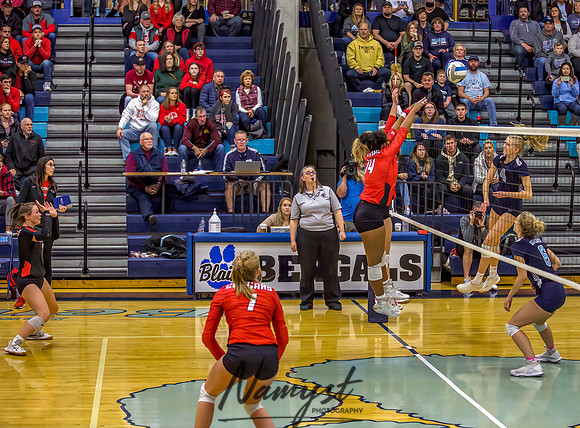 Centennial at Blaine Volleyball Game 053