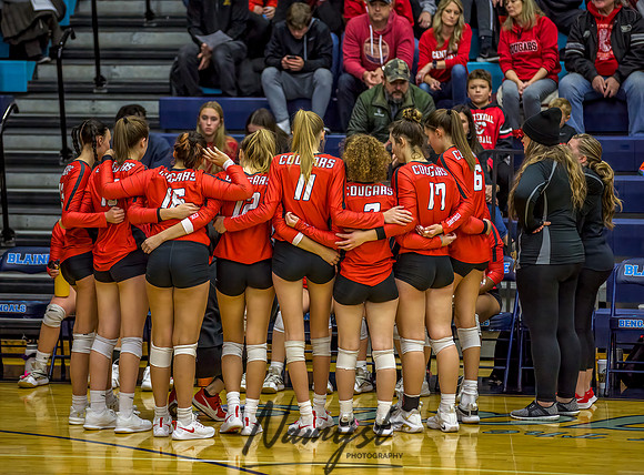 Centennial at Blaine Volleyball Game 056