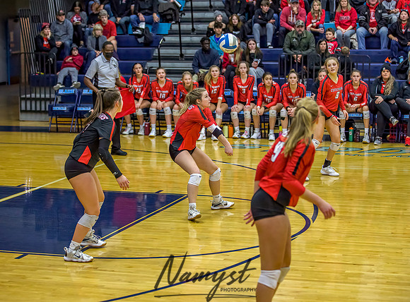 Centennial at Blaine Volleyball Game 059