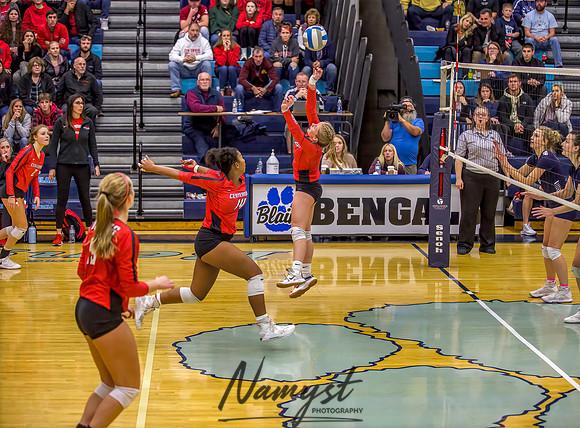 Centennial at Blaine Volleyball Game 061