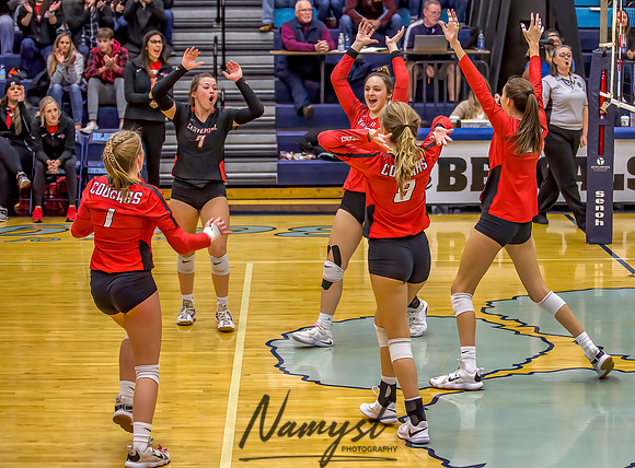 Centennial at Blaine Volleyball Game 077