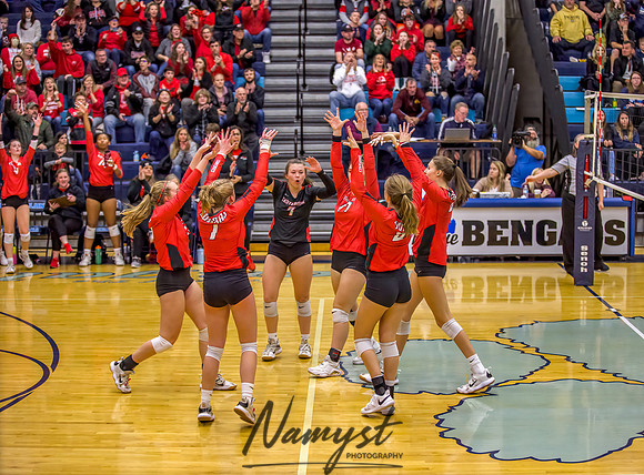Centennial at Blaine Volleyball Game 080