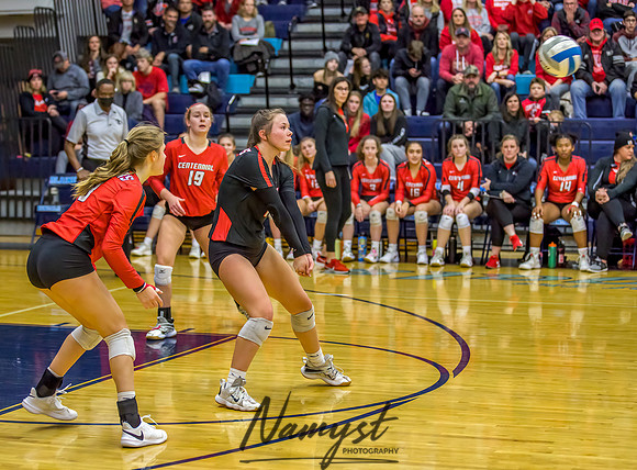 Centennial at Blaine Volleyball Game 084
