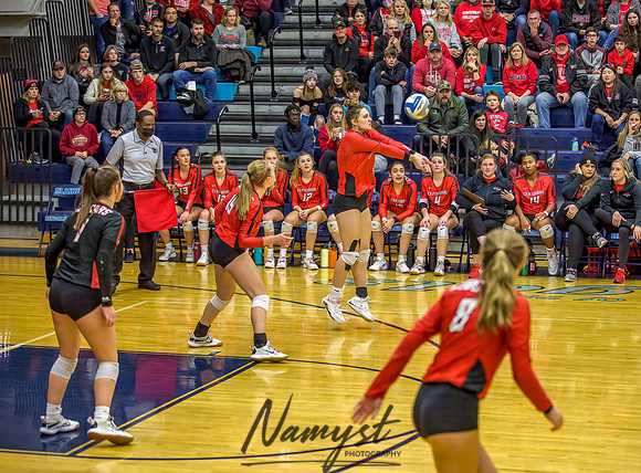Centennial at Blaine Volleyball Game 082