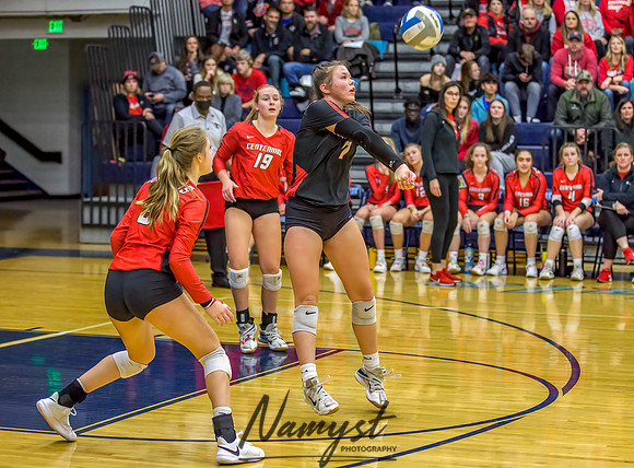Centennial at Blaine Volleyball Game 085