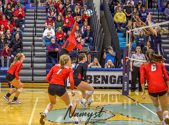 Centennial at Blaine Volleyball Game 086