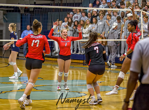 Centennial at Blaine Volleyball Game 090