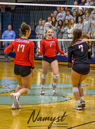Centennial at Blaine Volleyball Game 091