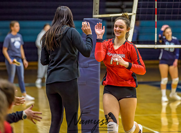 Centennial at Blaine Volleyball Game 096