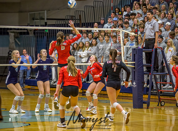 Centennial at Blaine Volleyball Game 093