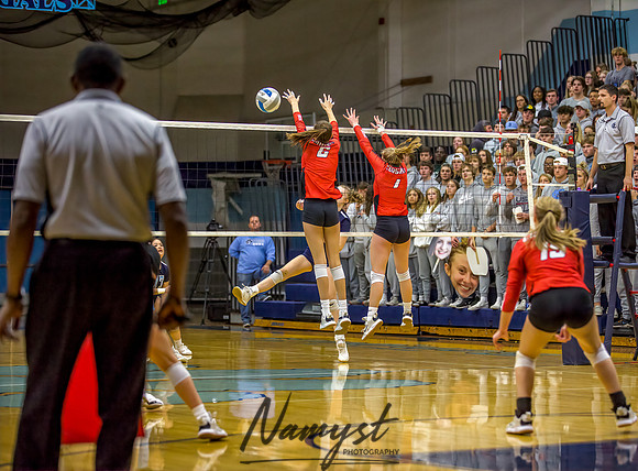 Centennial at Blaine Volleyball Game 094