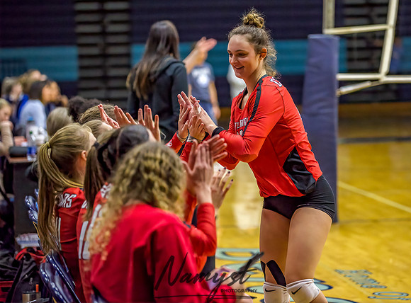 Centennial at Blaine Volleyball Game 097
