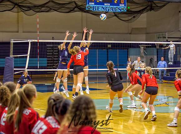 Centennial at Blaine Volleyball Game 098
