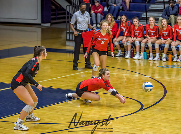 Centennial at Blaine Volleyball Game 105