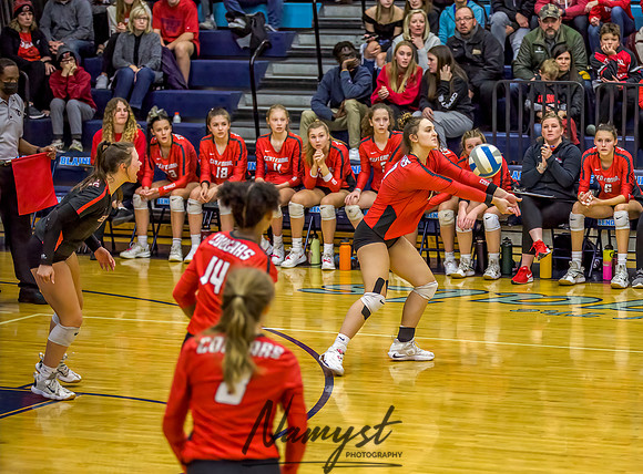 Centennial at Blaine Volleyball Game 107